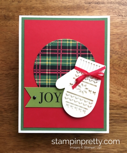 Stampin Up Smitten Many Mittens Framelits Dies Christmas Cards Idea - Mary Fish StampinUp