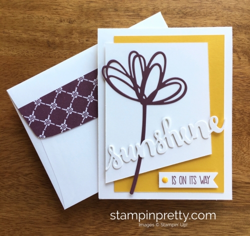 Stampin Up Sunshine Wishes Sympathy Cheer Up Card Ideas - Mary Fish StampinUp