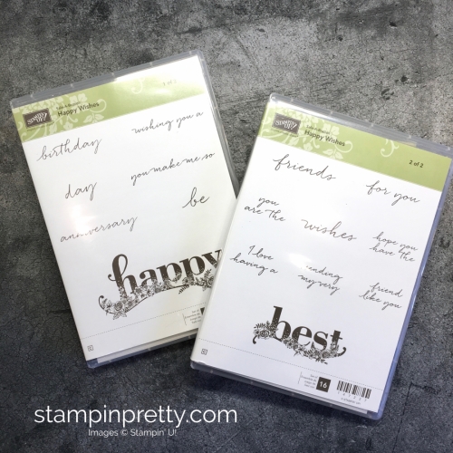 Stampin Up Sale-A-Bration Happy Wishes Stamp Set