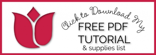 Free PDF Tutorial and Supplies Graphic