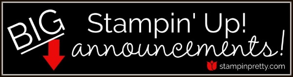 Big Stampin' Up! Announcements