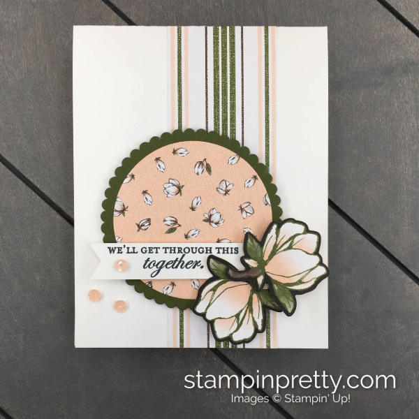 Good Morning Magnolia Bundle by Stampin' Up! . Card created by Mary Fish, Stampin' Pretty
