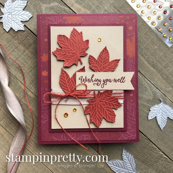 Gather Together Bundle and Come to Gather Designer Series Paper From Stampin' Up! Handmade Friend Card by Mary Fish, Stampin' Pretty - Cajun Craze