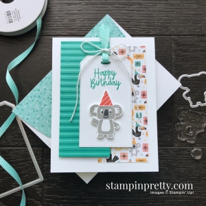 Birthday Bonanza Suite by Stampin' Up! Child Birthday Card by Mary Fish, Stampin' Pretty
