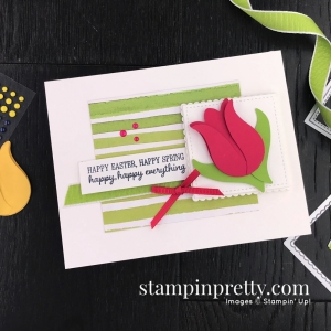 Timeless Tulips Bundle by Stampin' Up! Card by Mary Fish, Stampin' Pretty Sketchbook #sps001