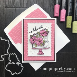 Happy Birthday To You & Birthday Dies by Stampin' Up! Card by Mary Fish, Stampin' Pretty