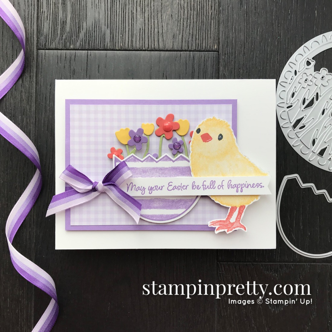 Full of Happiness Stamp Set by Stampin' Up! Cute critters card by Mary Fish, Stampin' Pretty for the Pals March 2020 Blog Hop