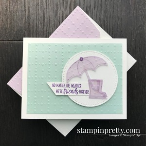 So Very Vellum Specialty DSP Sale-A-Bration Item from Stampin' Up! Card by Mary Fish, Stampin' Pretty