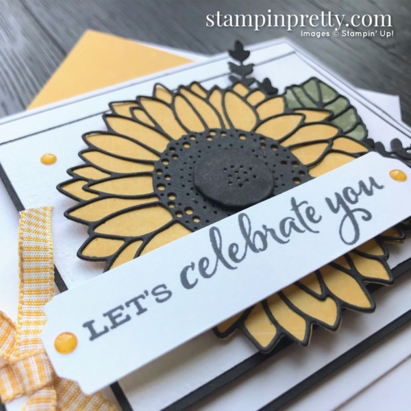 Celebrate Sunflowers Bundle From Stampin' Up! Let's Celebrate You Card by Mary Fish, Stampin' Pretty