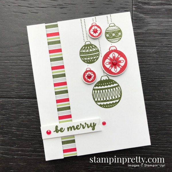 Ornamental Envelopes Bundle from Stampin' Up! Be Merry Christmas Card by Mary Fish, Stampin' Pretty