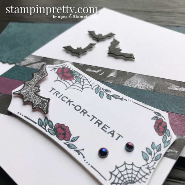 SNEAK PEEK! Create this halloween card using the Magic in this Night Suite from Stampin' Up! Available August 4, 2020. Mary Fish, Stampin' Pretty
