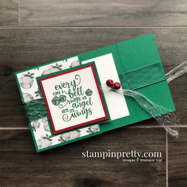 Create this card using the Christmas Means More Stamp Set from Stampin' Up! Christmas Card by Mary Fish, Stampin' Pretty (1)