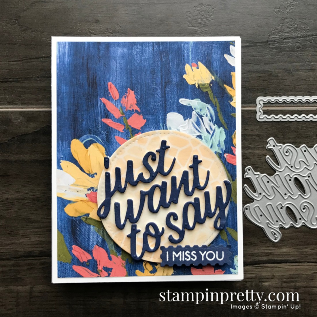 Sneak Peek! Fine Art Floral Suite from Stampin' Up! Card by Mary Fish, Stampin' Pretty