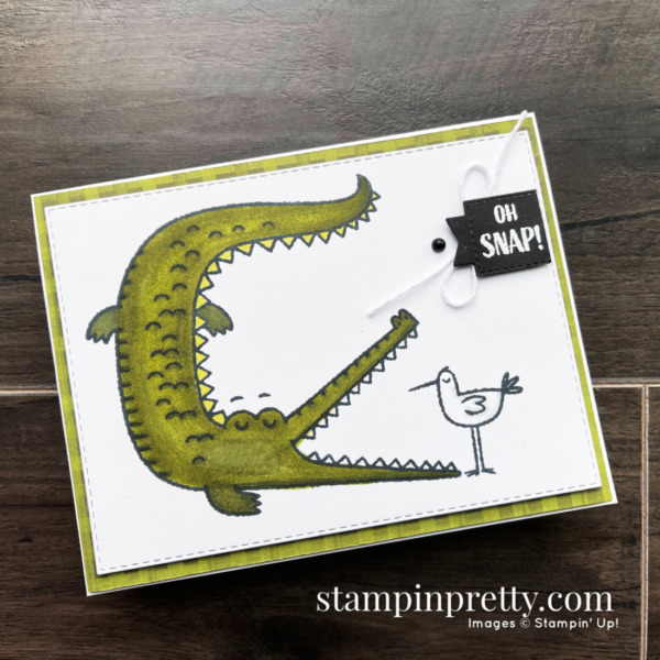 Oh Snap Stamp Set from Stampin' Up! Card by Mary Fish, Stampin' Pretty 