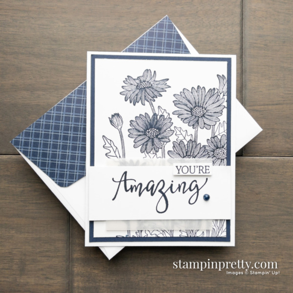 Daisy Garden and Create with Friends Stamp Set by Stampin' Up! Card by Mary Fish, Stampin' Pretty