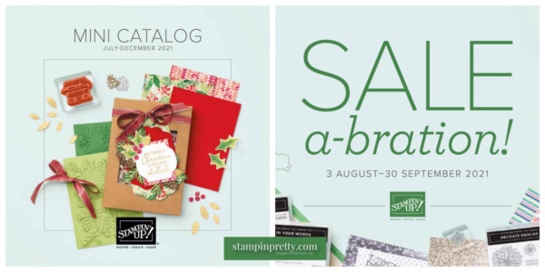 New Stampin' Up! July - December Mini and August - September SAB