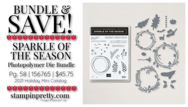 Bundle & Save 10% - Sparkle of the Season Bundle by Stampin' Up! Shop Online 24-7 with Mary Fish, Stampin' Pretty