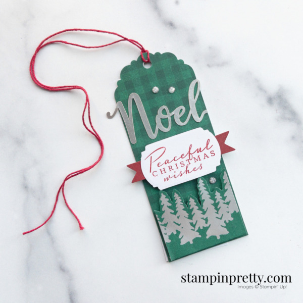 Peaceful Christmas Paper Pumpkin Plus One Gift Tag by Mary Fish, Stampin' Pretty