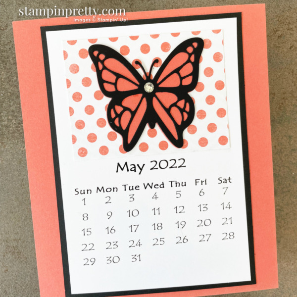 Linda White's Annual 2022 Calendar Shared by Mary Fish, Stampin' Pretty-May