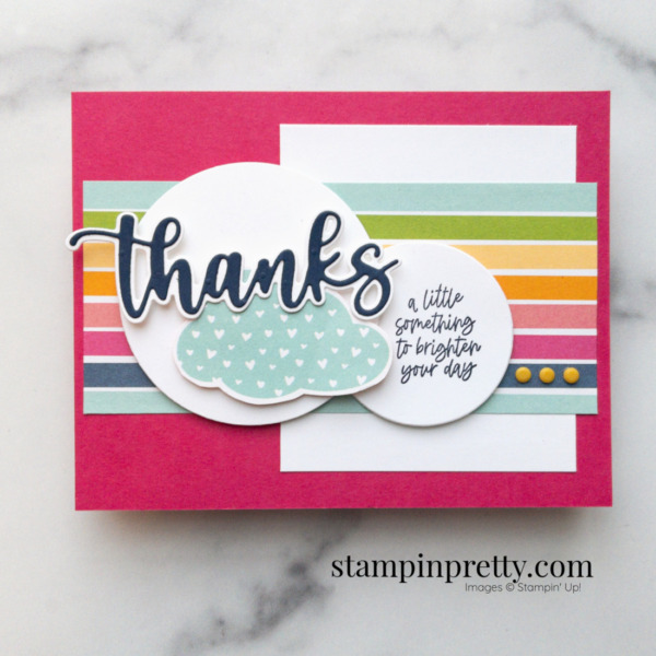 NEW PRODUCT PREVIEW! Sunshine & Rainbows Designer Series Paper - FREE With $50 Purchase Mary Fish, Stampin' Pretty