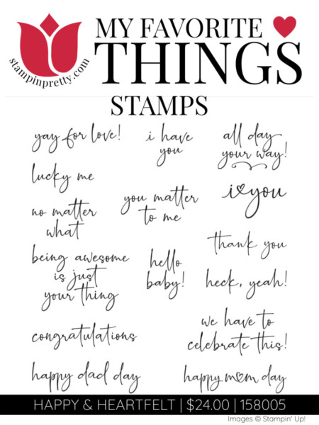 My Favorite Things Mary Fish Stamps Happy & Heartfelt 2022 Jan - June Mini Catalog