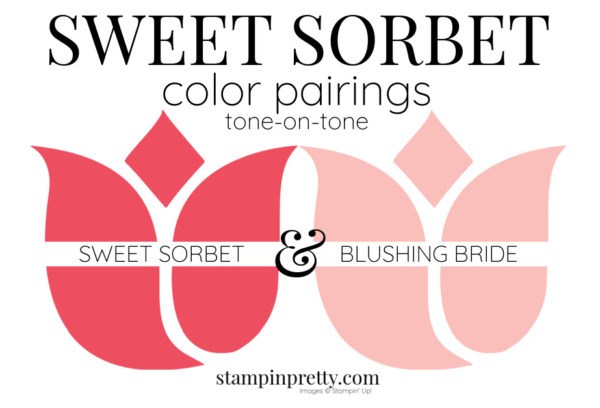 Sweet Sorbet Tone-on-Tone Color Pairing