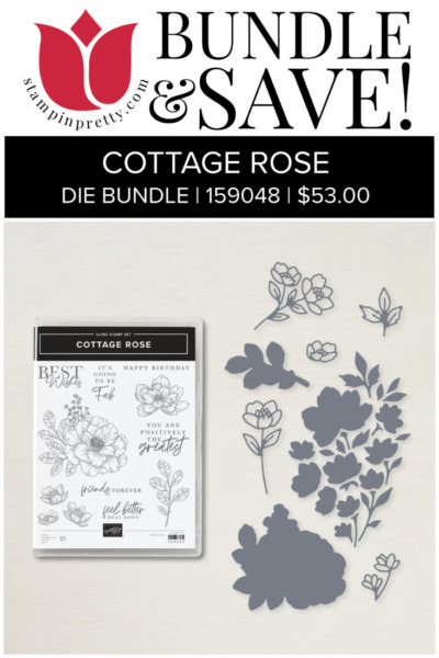 COTTAGE ROSE DIE BUNDLE Mary Fish SHOP WITH Stampin' Pretty - Stampin' Up! 2022-2023 Annual Catalog