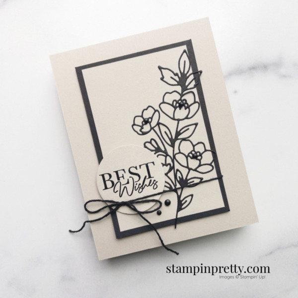 Create this card using the Cottage Rose Bundle from Stampin' Up! Card by Mary Fish, Stampin' Pretty Earn Tulip Rewards