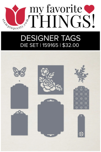 DESIGNER TAGS DIES - Mary Fish Stampin' Pretty - My Favorite Things Stampin' Up! 2022-2023 Annual Catalog