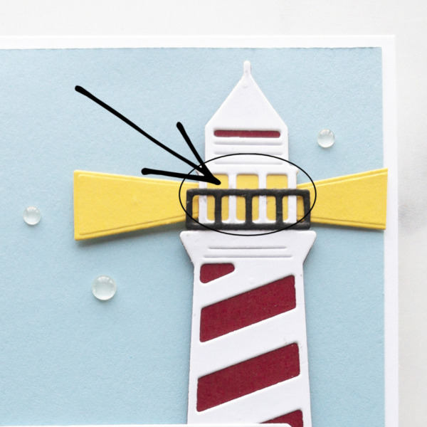 Closeup A Friend Card by Mary Fish Stampin' Pretty using the Lighthouse Point Bundle from Stampin' Up!