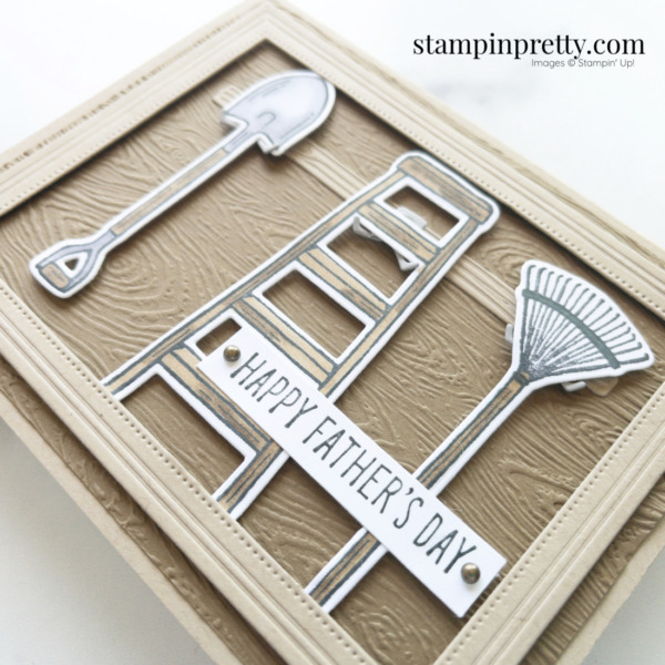 Create this Father's Day Card using the RETIRING Home & Garden Stamp Set and Garden Dies from Stampin' Up! Mary Fish Stampin' Pretty