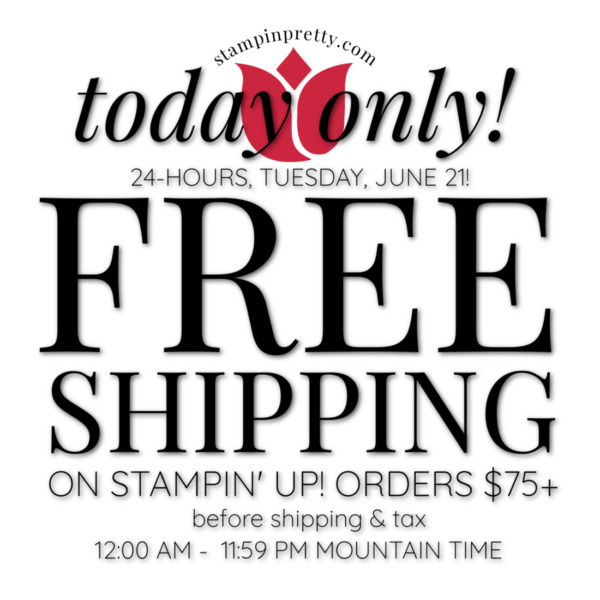 Free Shipping today only