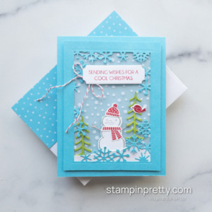 Create this Christmas card using the Snowman Magic Bundle by Stampin