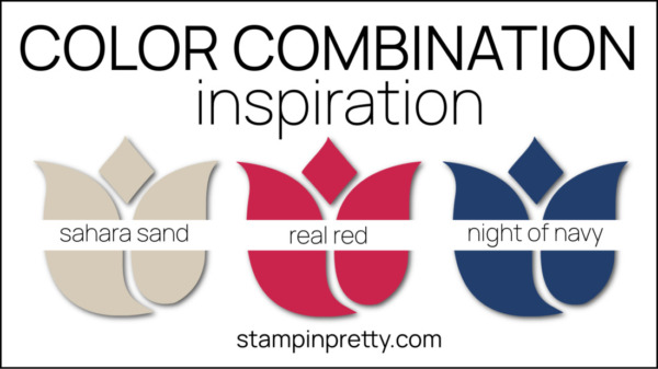 Color Combinations Winter Color Combinations Real Red, Sahara Sand, Night of Navy