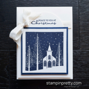 Create this Christmas Card with the Peace to You Stamp Set by Stampin