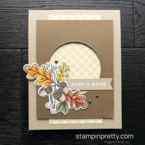 Create this card using the Fond of Autumn Bundle from Stampin