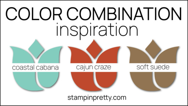 Color Combinations Coastal Cabana, Cajun Craze, Soft Suede
