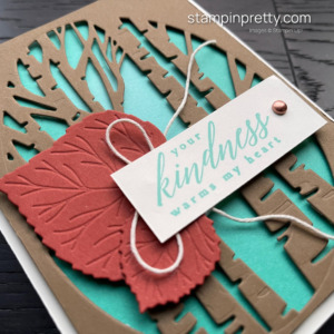 Construct this Kindness Card using the Perched In a Tree Bundle by Stampin