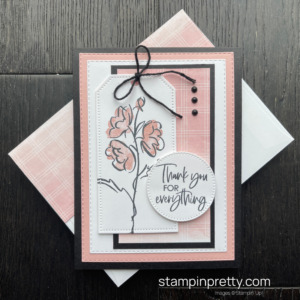 Create a Blushing Bride Thank You Card with Stampin