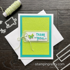 Create a Thank You Card with the Charming Sentiments Bundle from Stampin