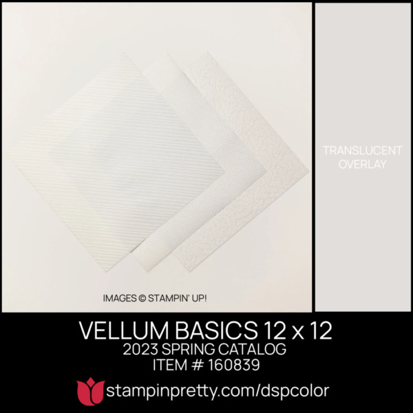 Vellum Basics 12 x 12 Designer Series Paper