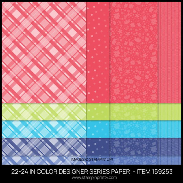 22-24 IN COLOR DESIGNER SERIES PAPER - ITEM 159253 FROM STAMPIN' UP! ORDER FROM MARY FISH - STAMPIN' PRETTY - EARN TULIP REWARDS
