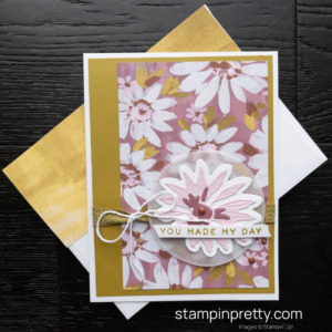Create a Gorgeous Card using the Fresh as a Daisy Suite Collection from Stampin