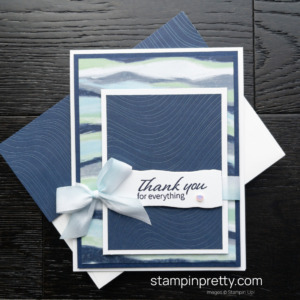 Create this Thank You Card using the By the Bay Suite Collection from Stampin