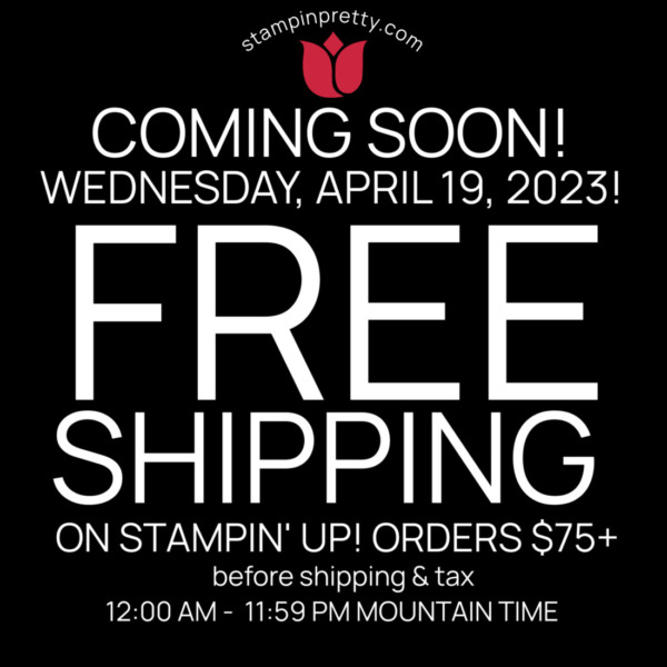 Free Shipping Coming Soon 04.19.2023