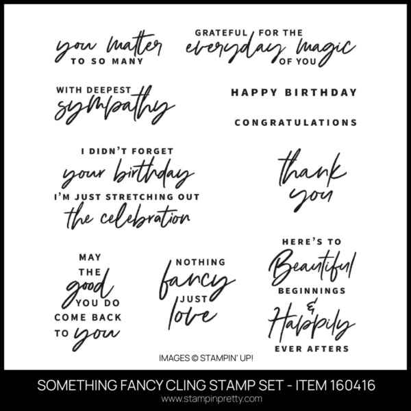 Something Fancy Stamp Set- ITEM 160416 FROM STAMPIN' UP! ORDER FROM MARY FISH - STAMPIN' PRETTY - EARN TULIP REWARD