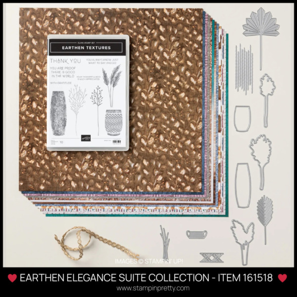 MFT EARTHEN ELEGANCE SUITE COLLECTION - ITEM 161518 FROM STAMPIN' UP! ORDER FROM MARY FISH - STAMPIN' PRETTY - EARN TULIP REWARDS