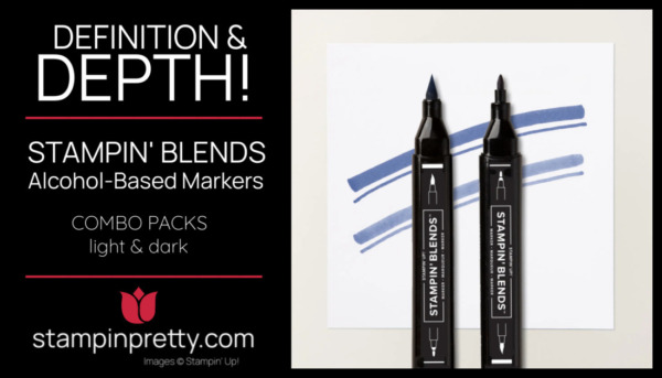 Stampin' Blends by Stampin' Up! Alcohol Based Markers Order online from Mary Fish, Stampin' Pretty 2023