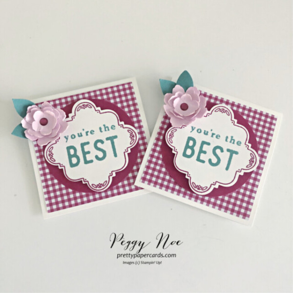 Stampin Pretty Pals Paper Craft Project Sunday Picks_05.19.2023_Peggy Noe