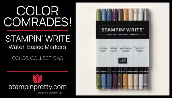 Stampin' Write Water-Based Markers by Stampin' Up! Order online from Mary Fish, Stampin' Pretty 2023